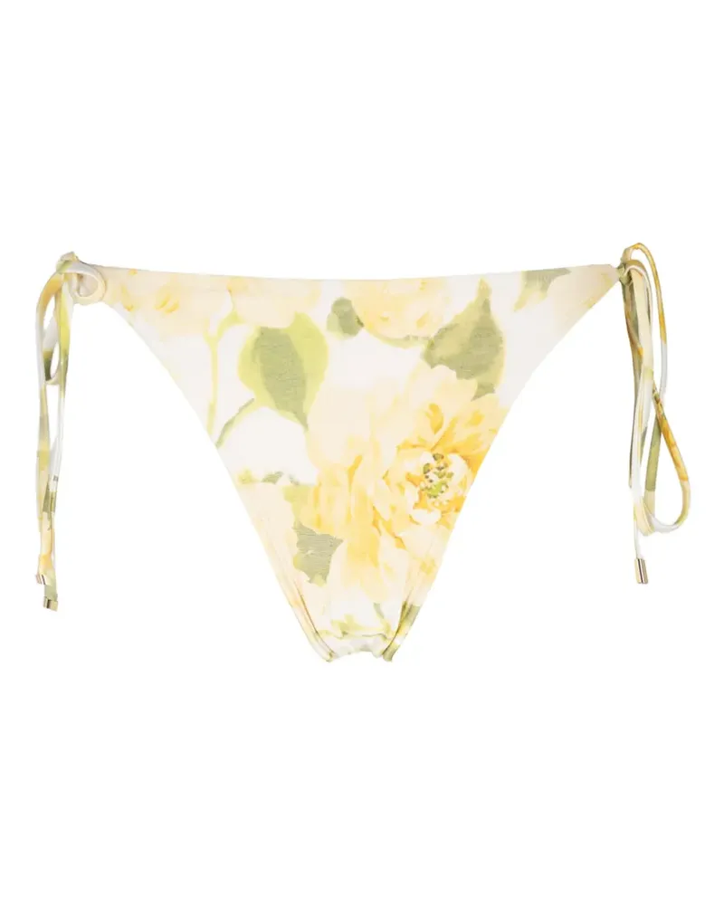 Peony Essential String Bikinihöschen mit Blumenprint - Nude Nude