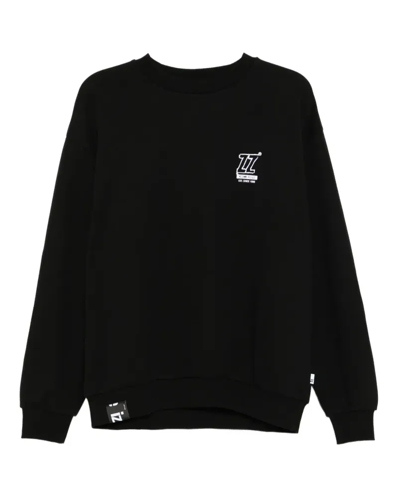 Izzue Sweatshirt mit Logo-Print - Grün Grün
