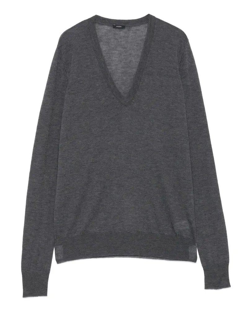 Joseph Pullover mit V-Ausschnitt - Grau Grau