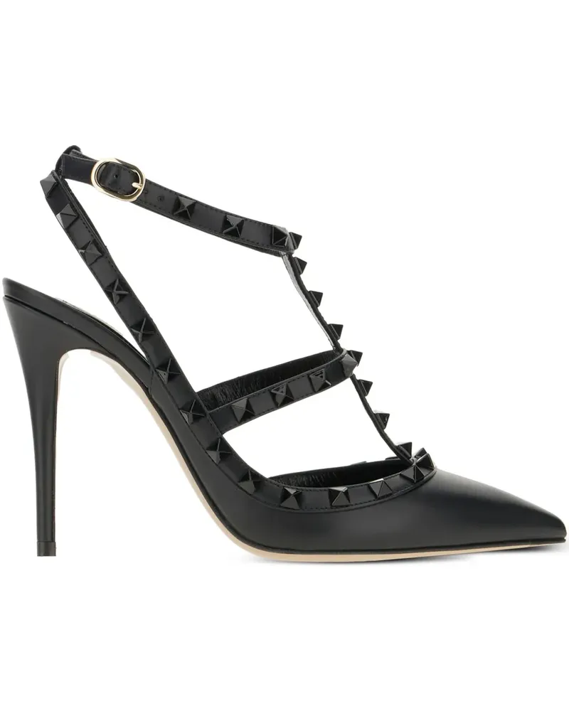 Valentino Garavani Rockstud Caged Pumps 100mm - Schwarz Schwarz