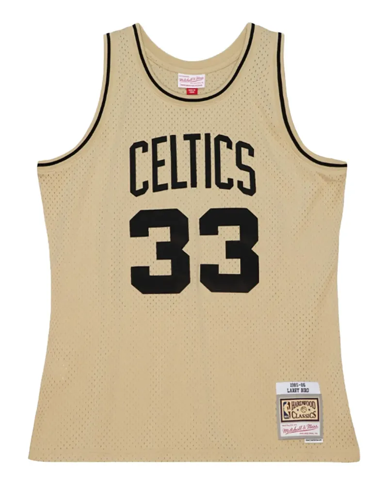 Mitchell & Ness Swingman Celtics 1985 Larry Bird Tanktop - Nude Nude