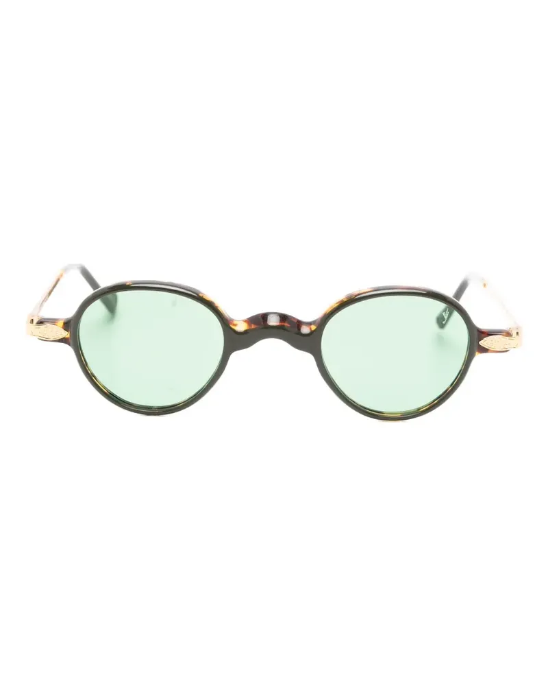 Eyepetizer Tango Sonnenbrille mit rundem Gestell - Braun Braun