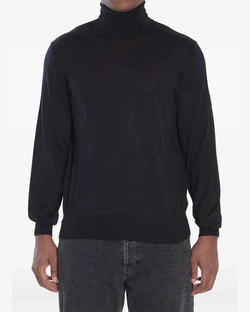 Saint Laurent Pullover mit Rollkragen - Schwarz Schwarz