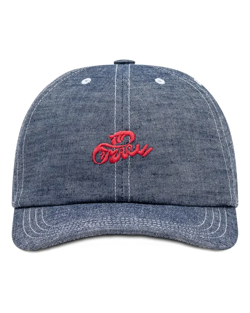 Marni logo-embroidered baseball cap - Blau Blau