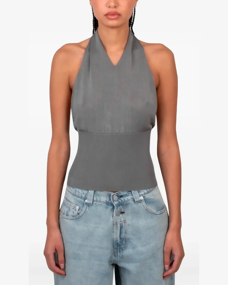 GIMAGUAS Mirage halterneck top - Grau Grau