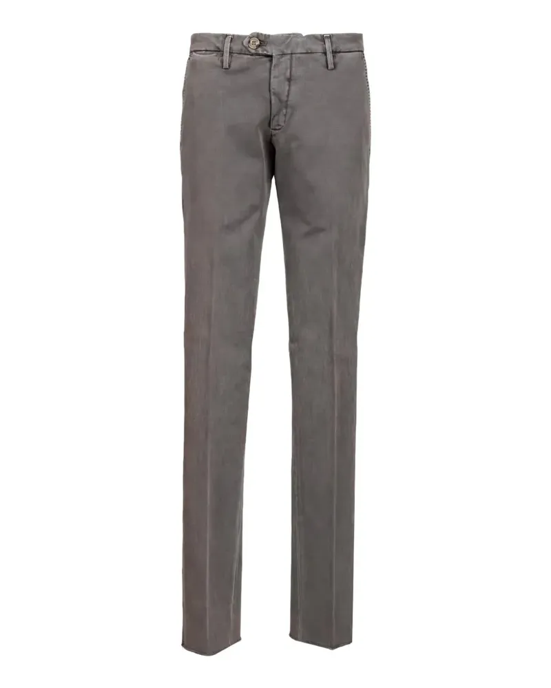 Al Duca D’Aosta 1902 Hose mit Drill-Struktur - Grau Grau