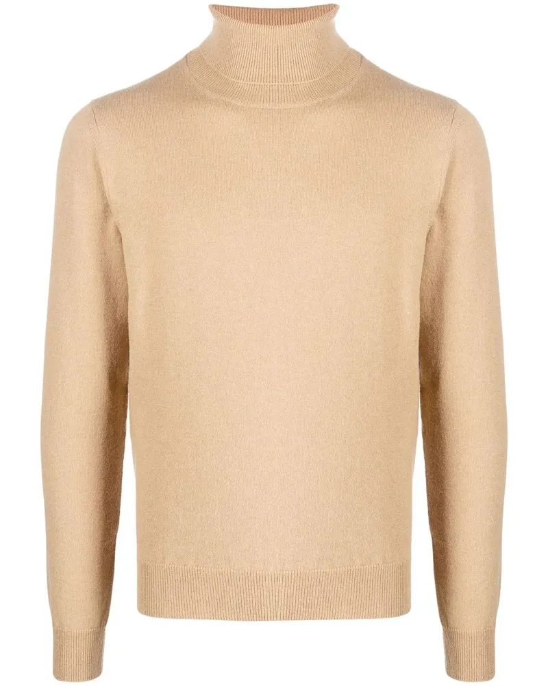 Malo Kaschmirpullover mit Rollkragen - Nude Nude
