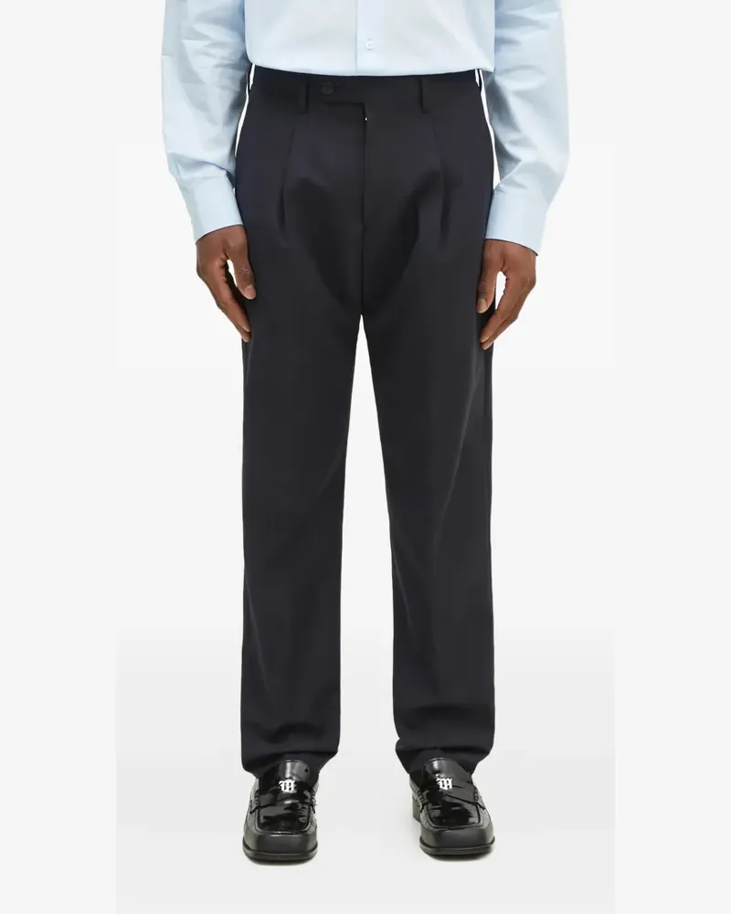Paul Smith Hose mit Falten - Blau Blau
