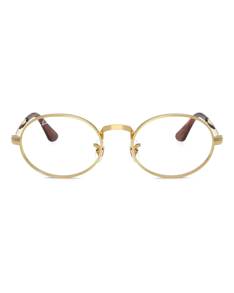 Ray Ban Brille mit ovalem Gestell - Gold Gold