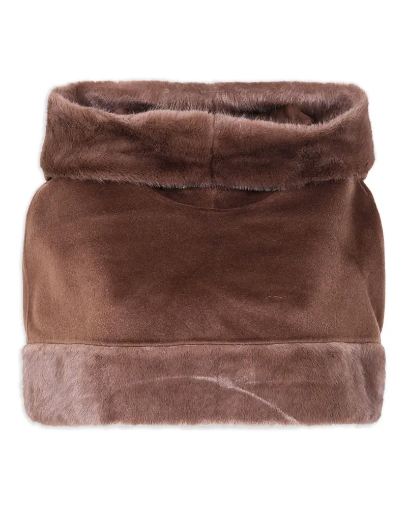 By Malene Birger Marta Cape aus Wolle - Braun Braun