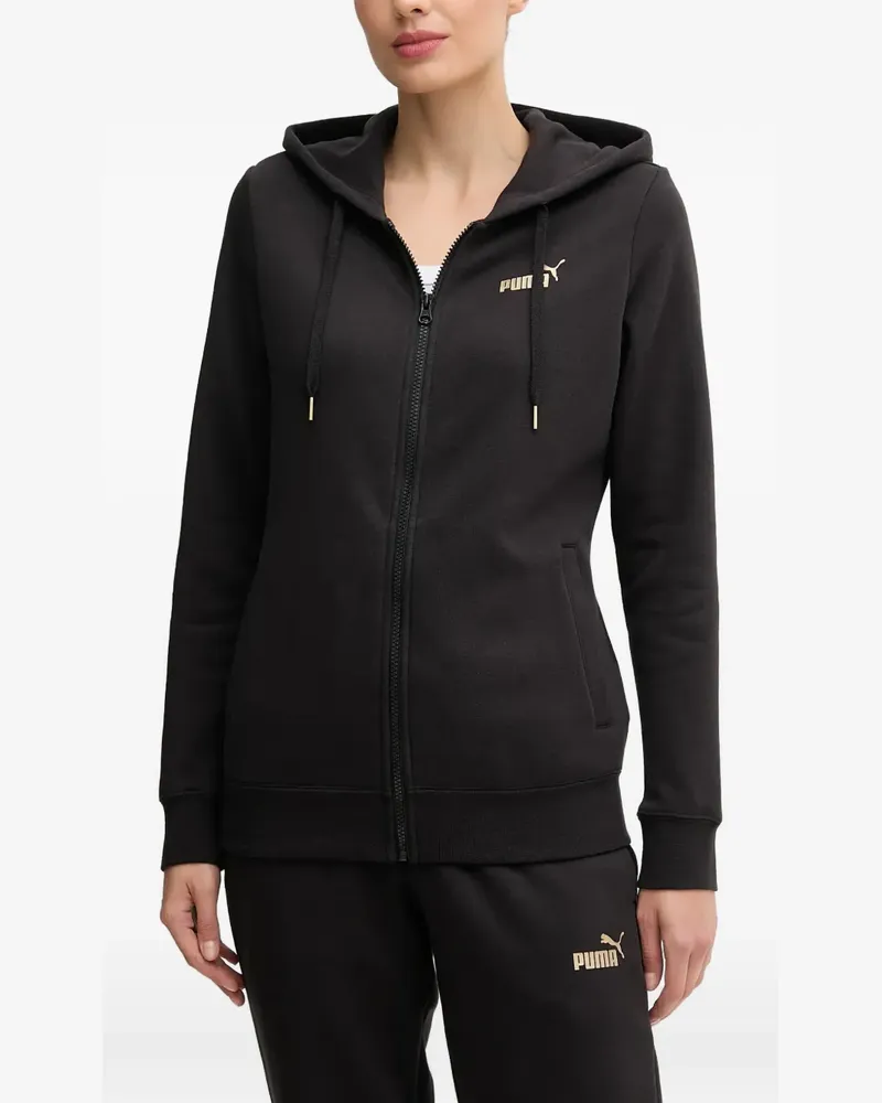 Puma Jogginganzug mit Logo-Print - Schwarz Schwarz