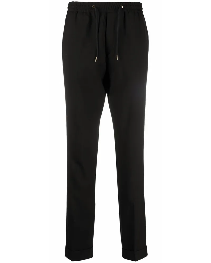 Paul Smith Tapered-Hose mit Kordelzug - Schwarz Schwarz
