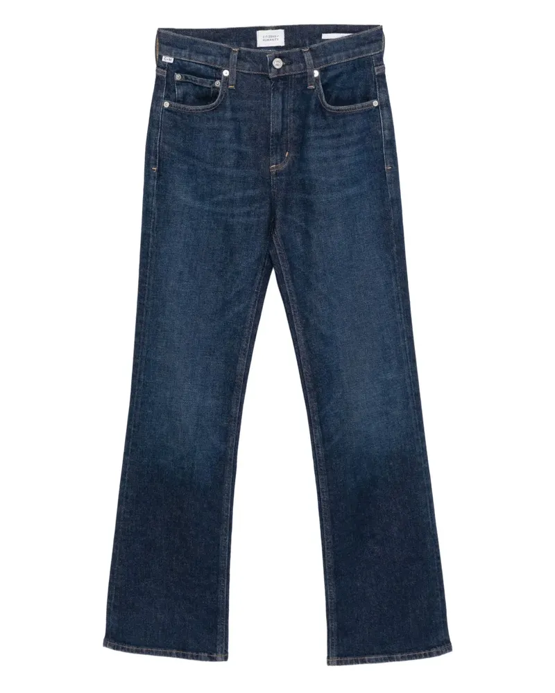 Citizens of humanity Halbhohe VIDIA Bootcut-Jeans - Blau Blau