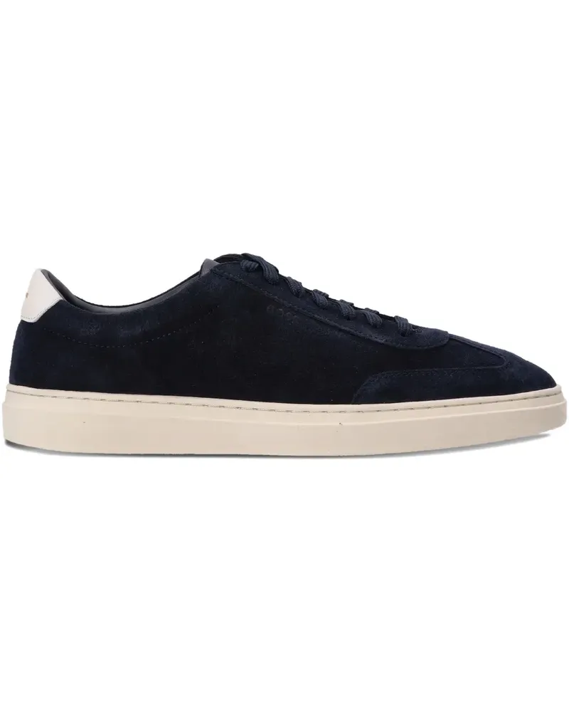 HUGO BOSS Sneakers aus Wildleder - Blau Blau