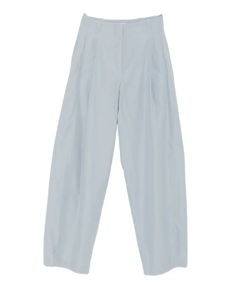 The Row pleated wide-leg trousers - Weiß Weiß