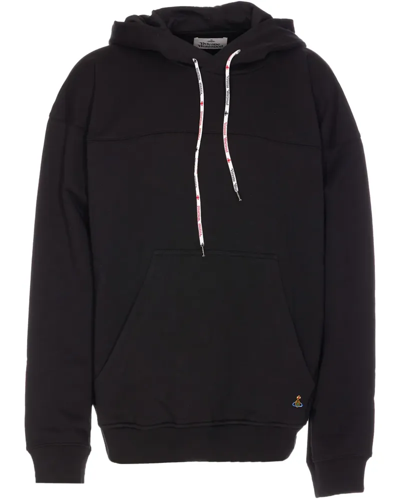 Vivienne Westwood Hoodie mit Orb-Motiv - Schwarz Schwarz