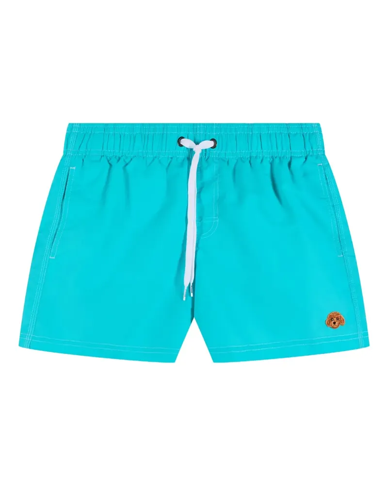 Sundek x Pelo Foundation gestreifte Badeshorts - Blau Blau