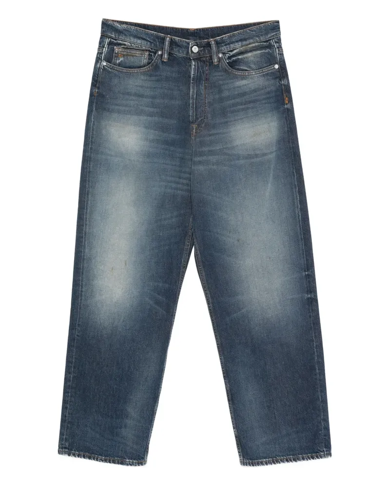 nine:inthe:morning Ausgeblichene Jeans - Blau Blau
