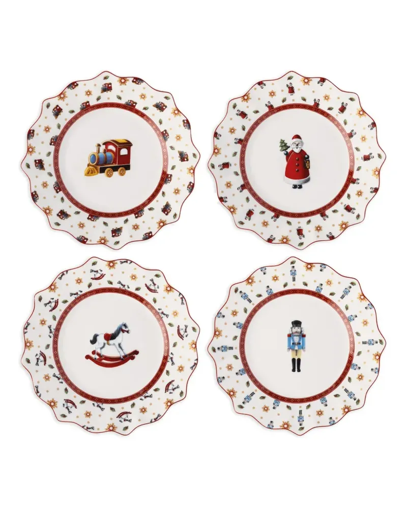 Villeroy & Boch Toy's Delight Teller-Set - Weiß Weiß