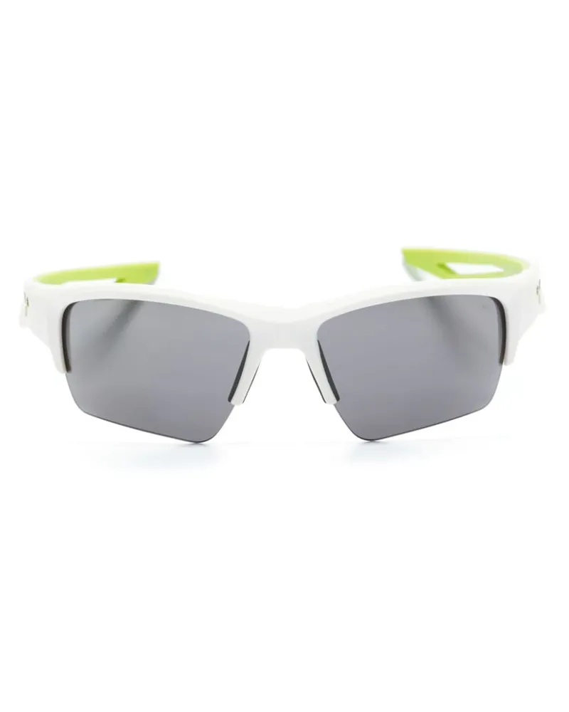 Puma Sonnenbrille mit Oversized-Gestell - Weiß Weiß