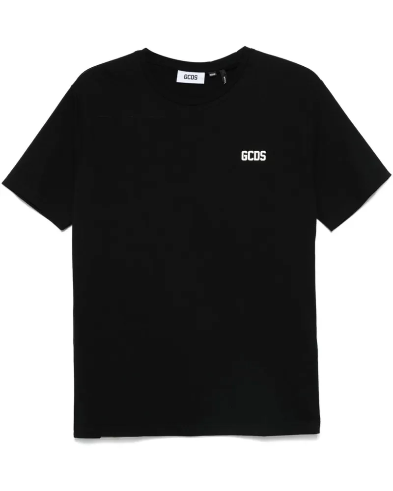 GCDS Low Band Logo T-Shirt - Schwarz Schwarz