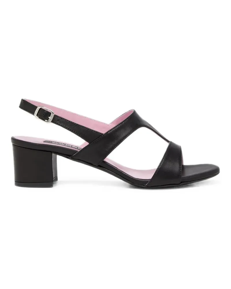 Carel Romy Sandalen aus Leder - Schwarz Schwarz