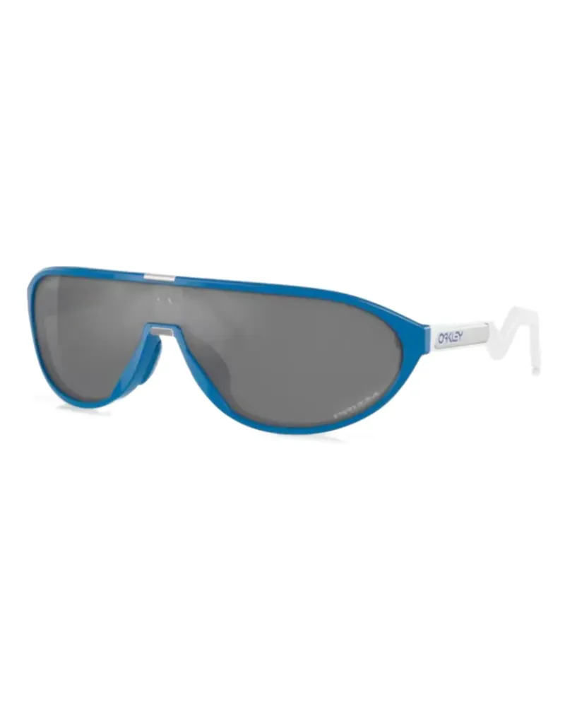 Oakley Sonnenbrille mit Shield-Gestell - Blau Blau