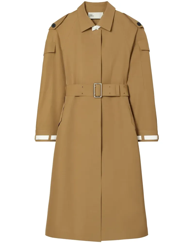 Tory Burch Trenchcoat mit Gürtel - Braun Braun