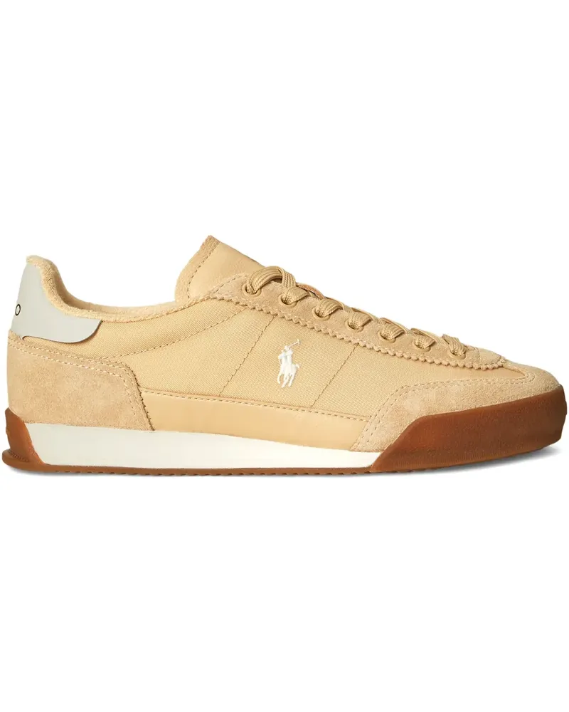 Ralph Lauren Sneakers mit Wildledereinsätzen - Nude Nude