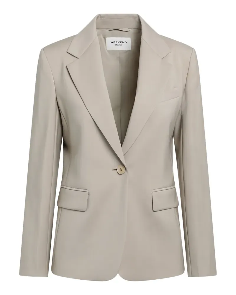 Max Mara single-breasted blazer - Nude Nude