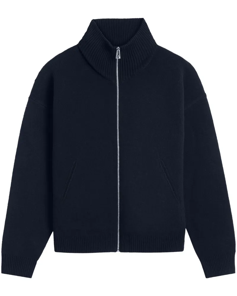 Axel Arigato Core Kapuzencardigan mit Reißverschluss - Blau Blau