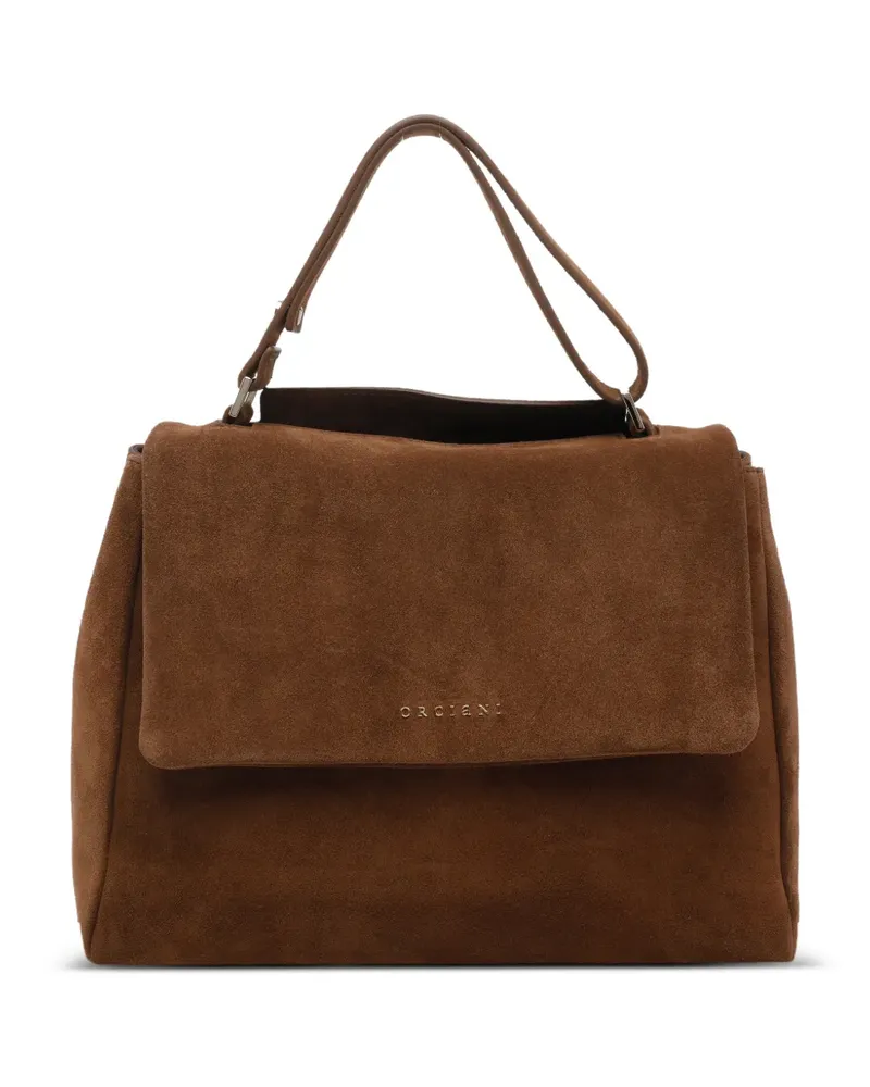 Orciani Kleine Sveva Handtasche - Braun Braun
