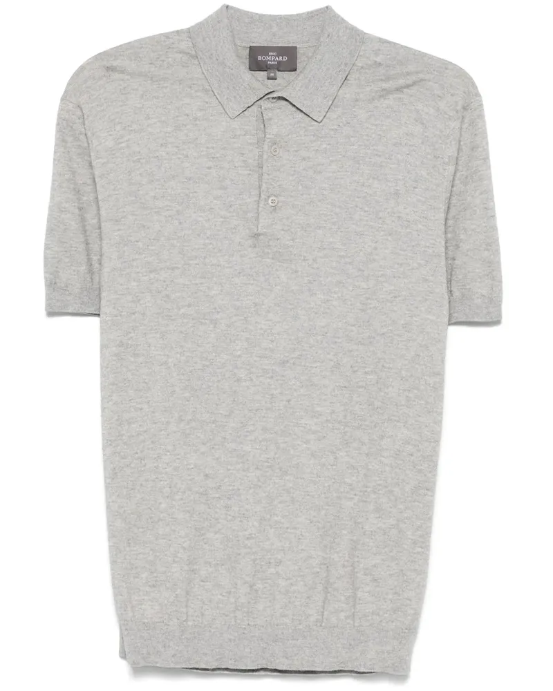 Eric Bompard Poloshirt mit kurzen Ärmeln - Grau Grau