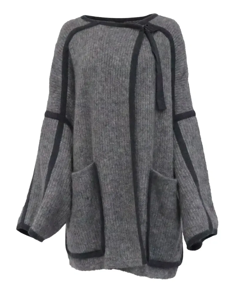 Chloe Gosselin patch-pockets coat - Grau Grau