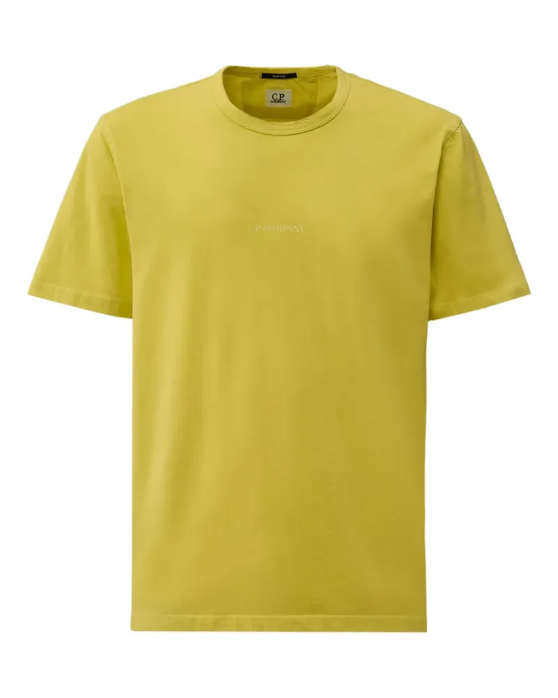 C.P. Company T-Shirt mit Logo-Print - Gelb Gelb
