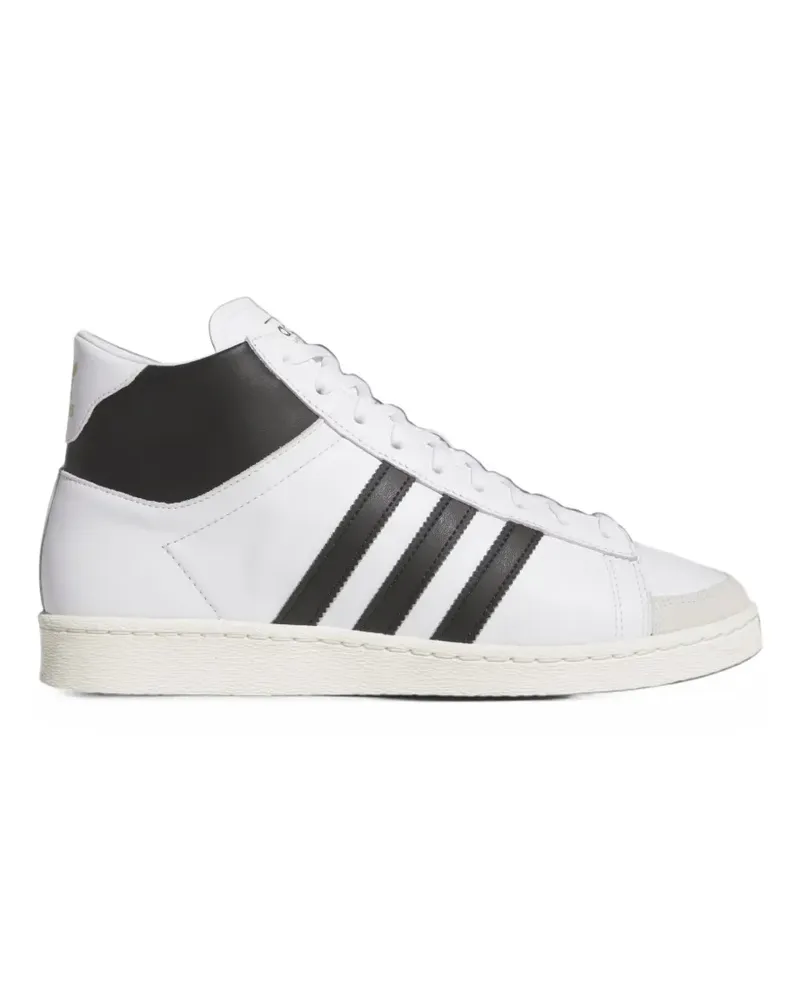 adidas Jabbar Hi Sneakers - Weiß Weiß