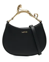 Lanvin Nano Cat Hobo-Tasche Schwarz