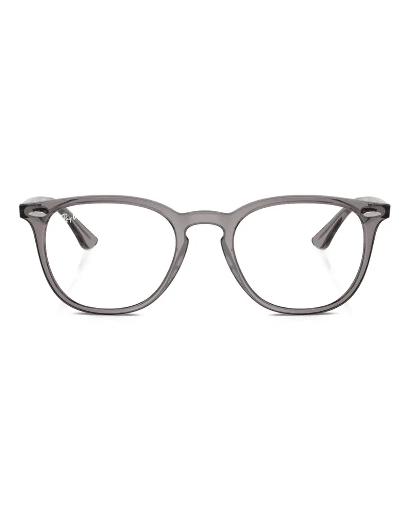 Ray Ban geometric frame glasses - Grau Grau