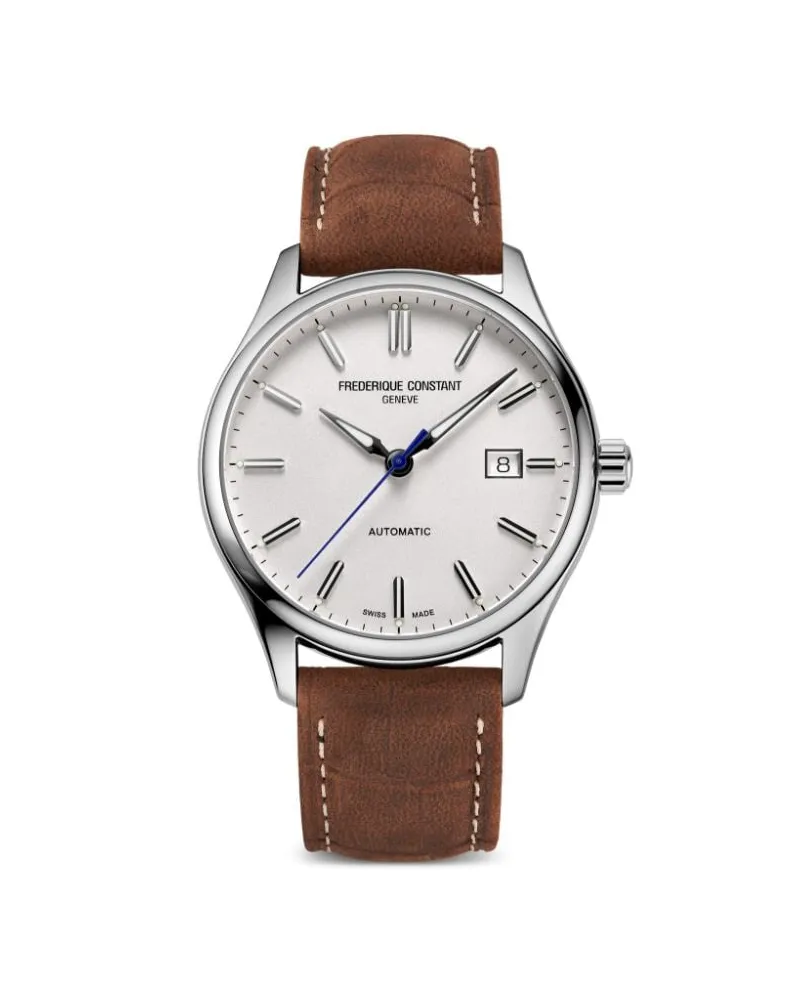 Frédérique Constant Classics Index Automatic 40mm - Silber Silber