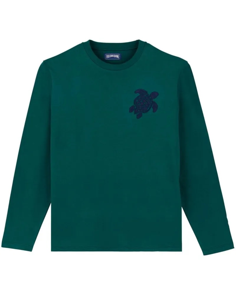 Vilebrequin Pullover mit Logo - Grün Grün