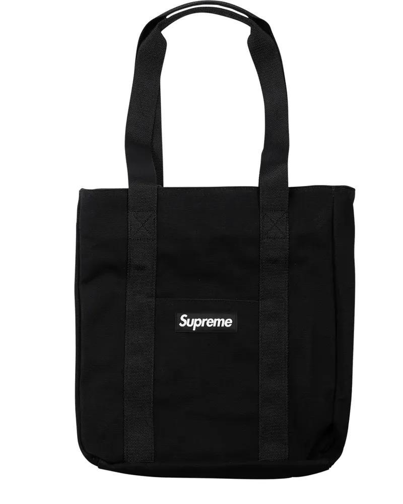 Supreme Being Shopper mit Logo-Patch - Schwarz Schwarz