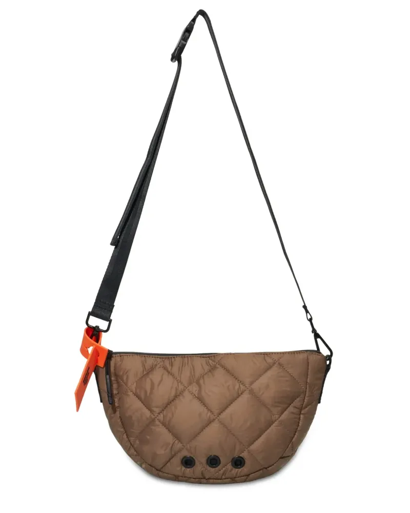 Osklen Mini Andiroba Schultertasche - Braun Braun