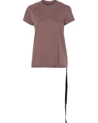 DRKSHDW by Rick Owens T-Shirt aus Baumwolle Violett