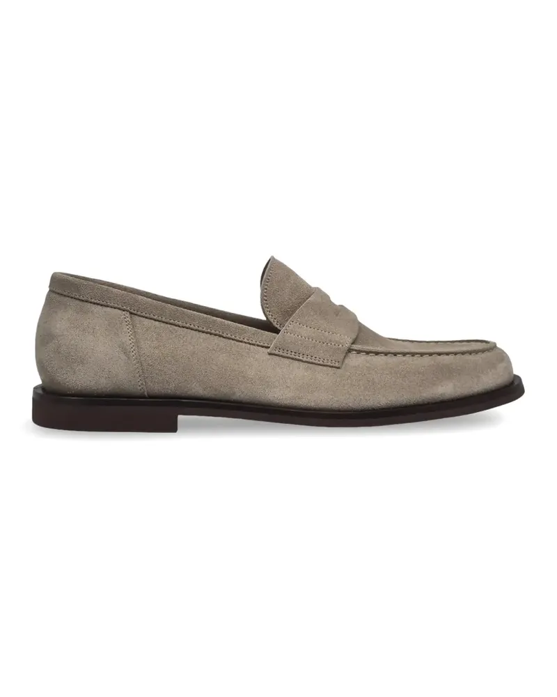Barrett College penny suede loafers - Grau Grau