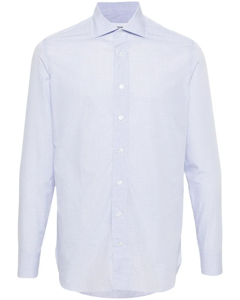 LARDINI Hemd mit Karomuster - Blau Blau