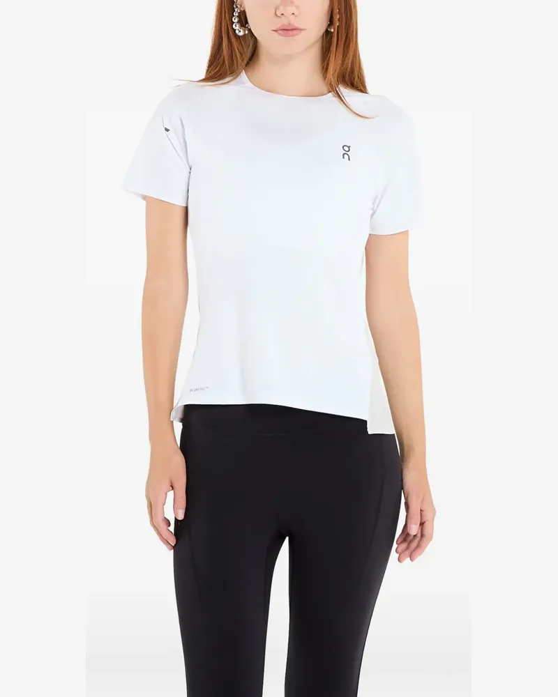 ON mesh-panel T-shirt - Weiß Weiß