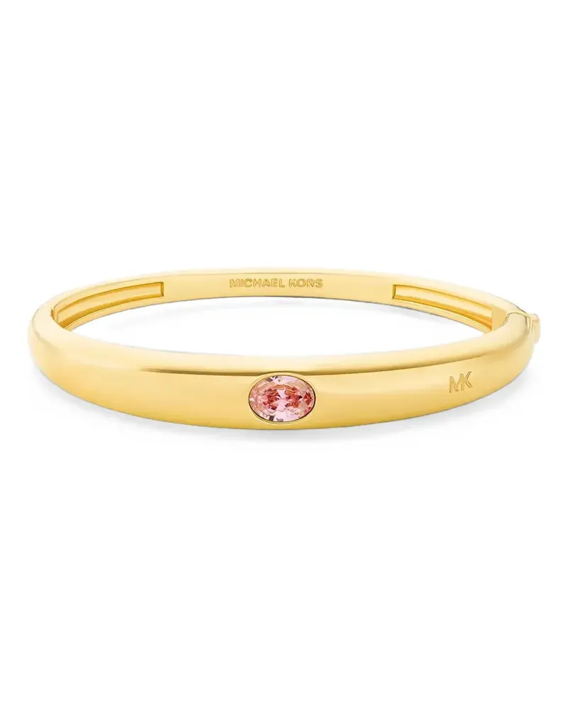 Michael Kors Armreif mit ovalem Schmuckstein - Gold Gold