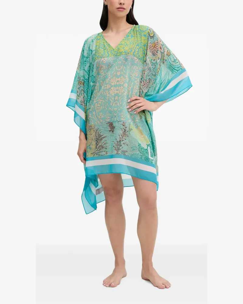 Liu Jo V-neck kaftan - Blau Blau