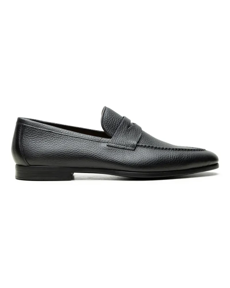 Magnanni Diezma II pebbled leather loafers - Schwarz Schwarz