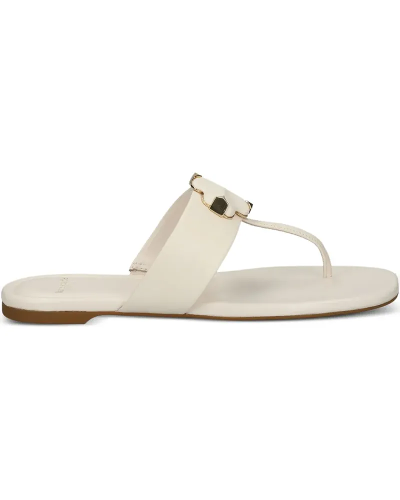 Kate Spade Sandalen mit Blumenapplikation - Nude Nude